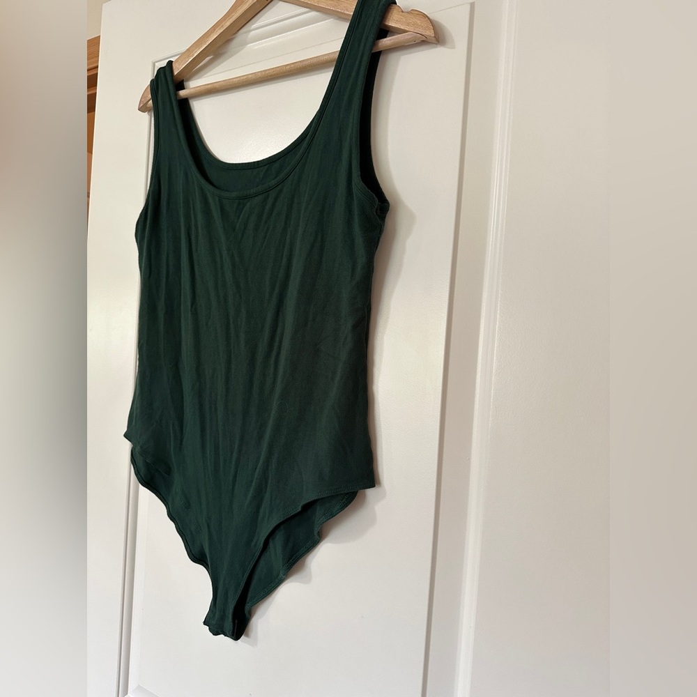 LLike New* Dark Green Bodysuit - Picture 3 of 6